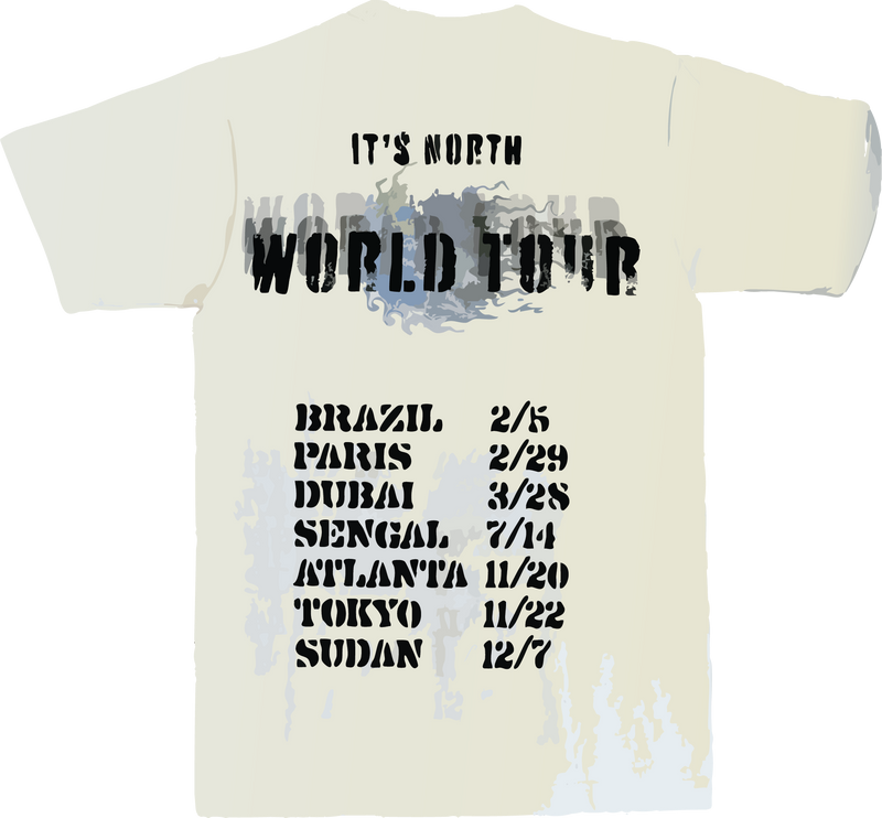 It's North World Tour Tee